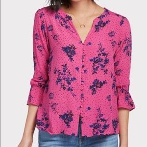 Sanctuary Labelle Button Front Blouse